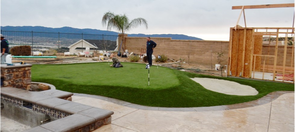 Artificial Grass Lawn Pads, Green-R Turf of Coachella Valley, CA