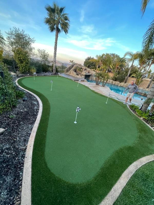 Artificial Grass Putting Greens, Green-R Turf of Coachella Valley