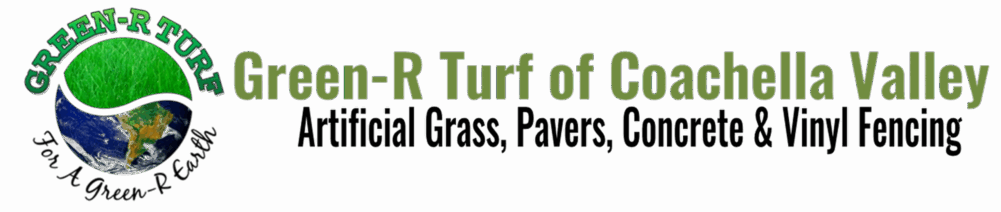 Green-R Turf of Coachella Valley,Artificial Grass & Pavers Logo