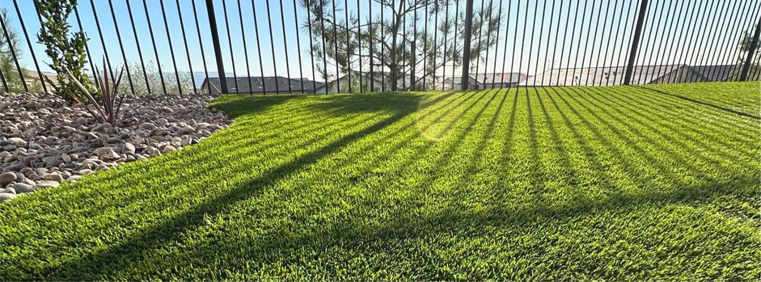 Evergreen Backyard Installation, Beaumont CA- Artificial Grass Landscapes, Green-R Turf of Coachella Valley