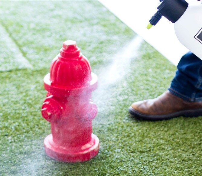 OxyTurf’s antimicrobial Artificial Grass Maintenance Supplies, Green-R Turf Coachella, CA
