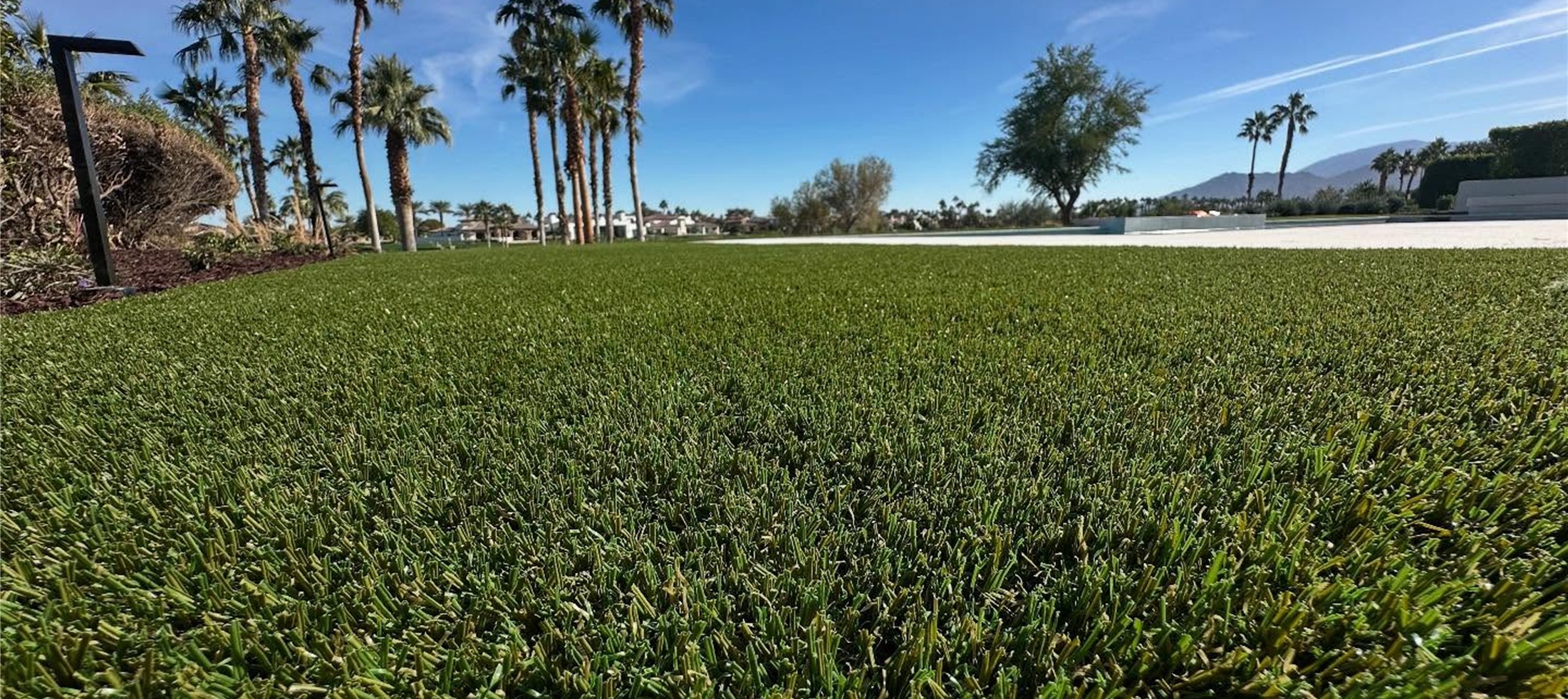 Pine Pro Pool SIde Turf Installation La Quinta – CA. Green-R Turf of Coachella Valley, Artificial Grass & Pavers