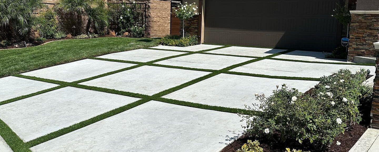 Custom Paved Driveways , Green-R Turf of Coachella Valley